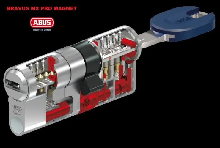 Abus Magnet Black